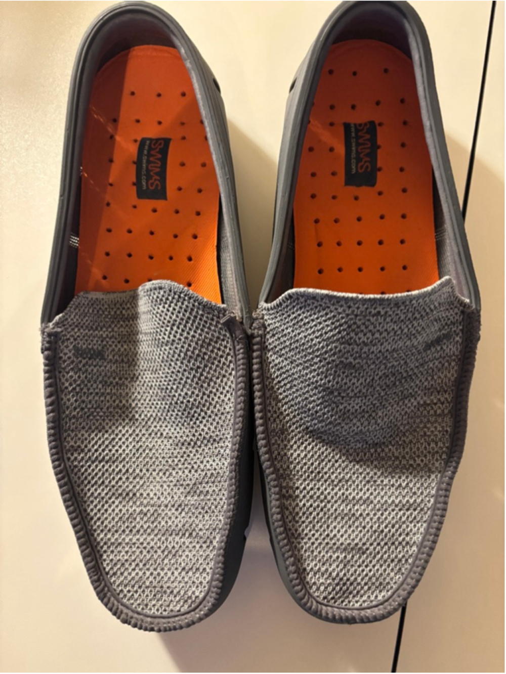 Men's SWIMS Grey Water Shoes - Size 10